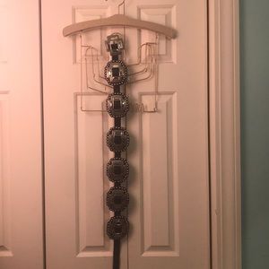 Roper Western Concho Belt Womens Cross Slide 31”